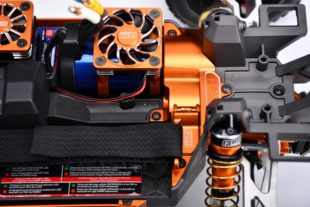 Aluminium 7075 Alloy Integrated Motor Base (Original) for Traxxas 1:16 Mini XRT 3S / Mini Maxx Monst