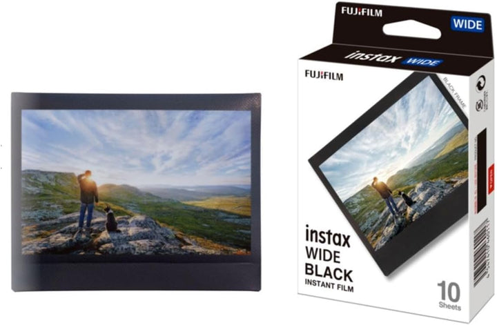 instax Wide Film Black Frame, Schwarz