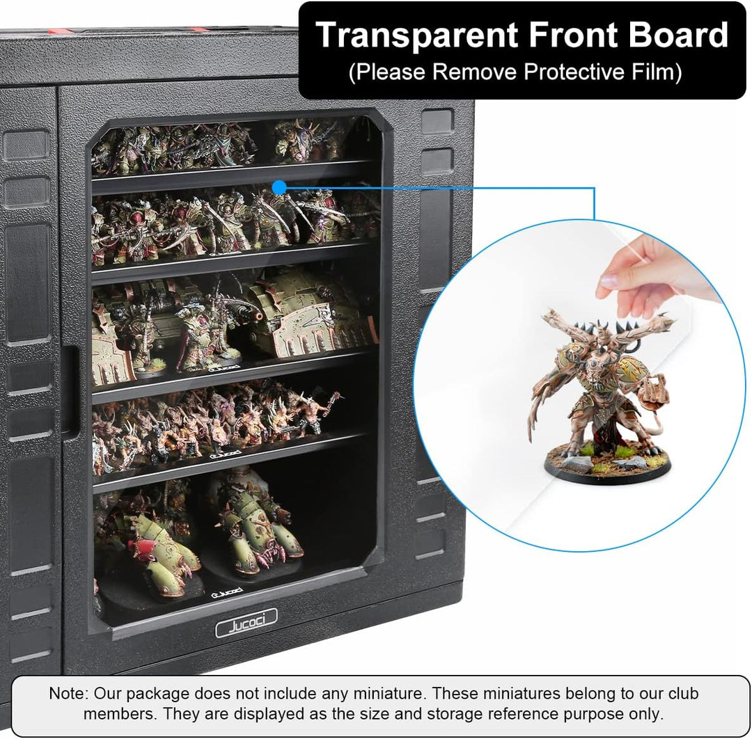Jucoci Miniatur-Aufbewahrungskoffer Miniatur-Transportkoffer