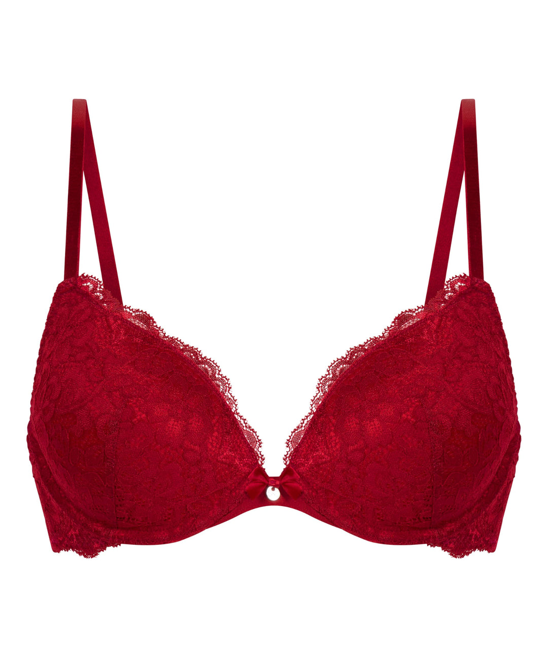 Hunkemöller Vorgeformter Push-up-Bügel-BH Marine 70D Chili Pepper, 70D Chili Pepper