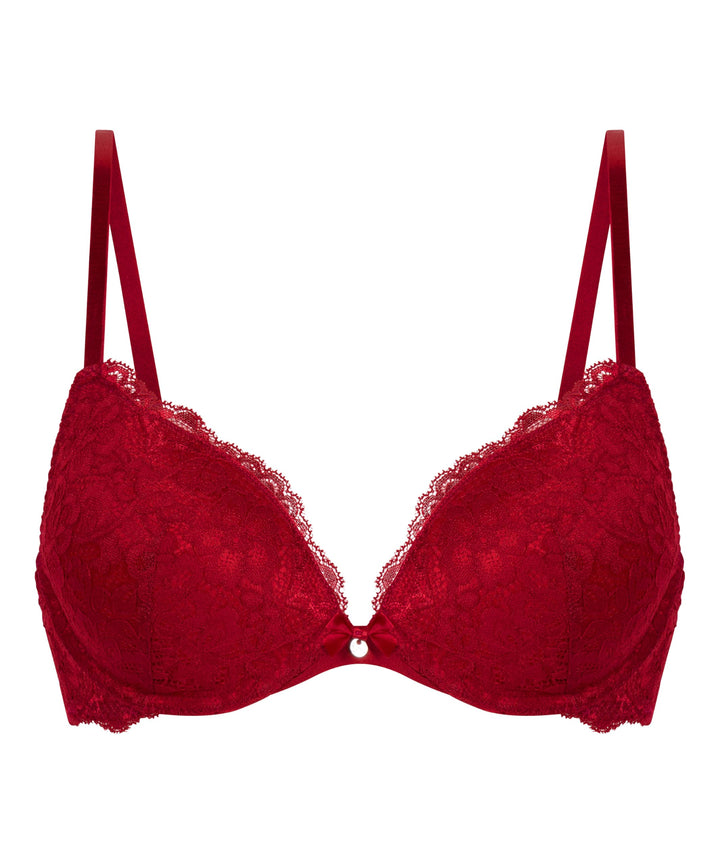 Hunkemöller Vorgeformter Push-up-Bügel-BH Marine 70D Chili Pepper, 70D Chili Pepper