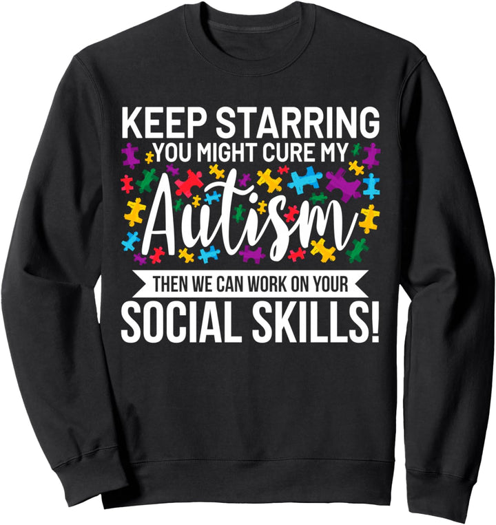 Monat Monat des Autismus Bewusstseins Tages Sweatshirt