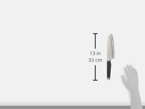 De 4281.17 Buyer Santoku Messer, Edelstahl, silber, 27.9 x 20.1 x 10.9 cm
