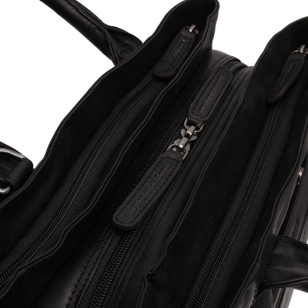 The Chesterfield Brand Passau - Henkeltasche 37 cm Schwarz Einheitsgrösse, Schwarz Einheitsgrösse