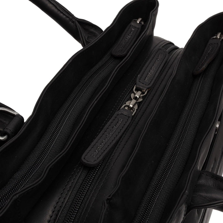 The Chesterfield Brand Passau - Henkeltasche 37 cm Schwarz Einheitsgrösse, Schwarz Einheitsgrösse