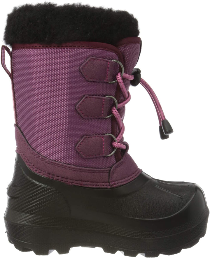 Viking Unisex Kinder IstindSchneestiefel 38 EU Dark Pink Black, 38 EU Dark Pink Black