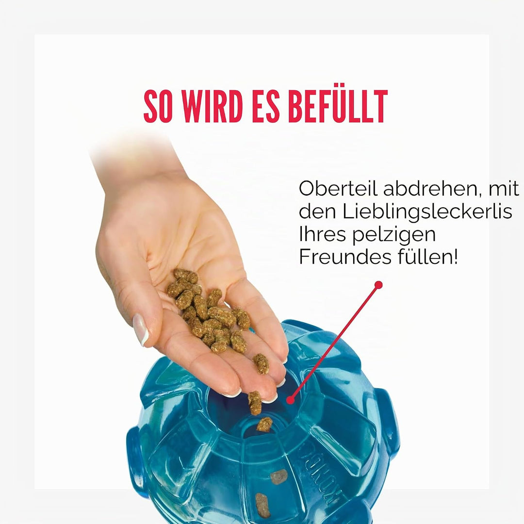 KONG – Rewards Ball – Besonders Robuster Interaktiver Leckerlispender – Für Grosse Hunde