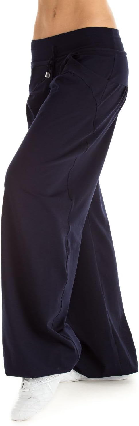 WINSHAPE Damen Trainingshose Dance Fitness Freizeit Sport XXL Night-blue, XXL Night-blue