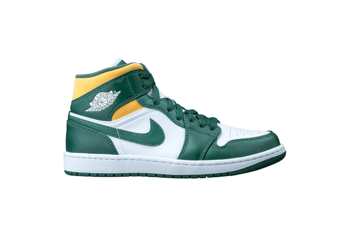 Nike Damen WMNS Air Jordan 1 Mid Sneaker 38.5 EU Grün, 38.5 EU Grün