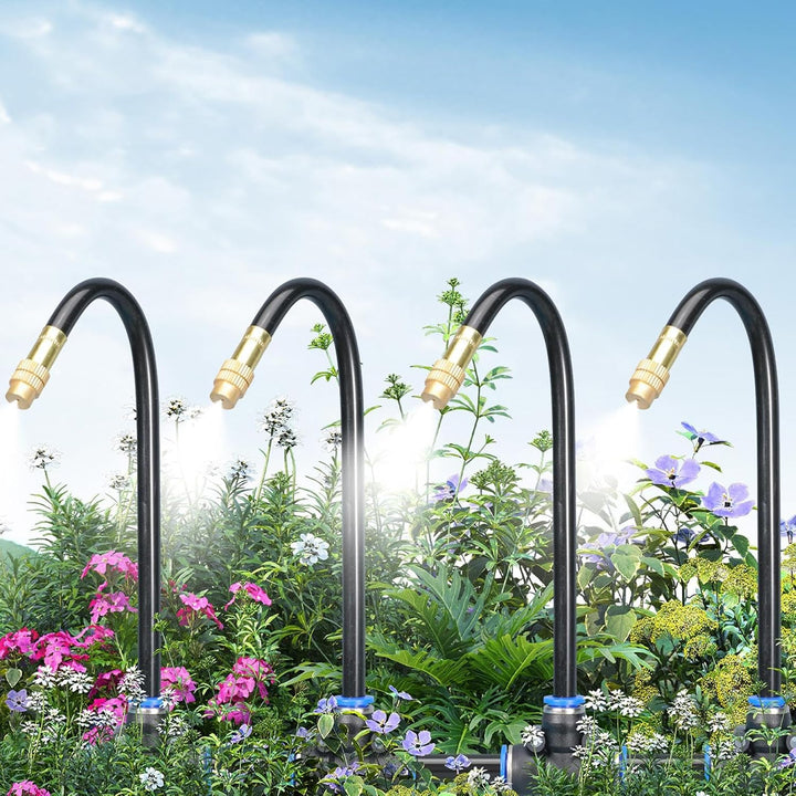 Garten Tropfbewässerungssystem - Garten Tropfbewässerungskit Bewässerungsanlage | Automatische Bewäs
