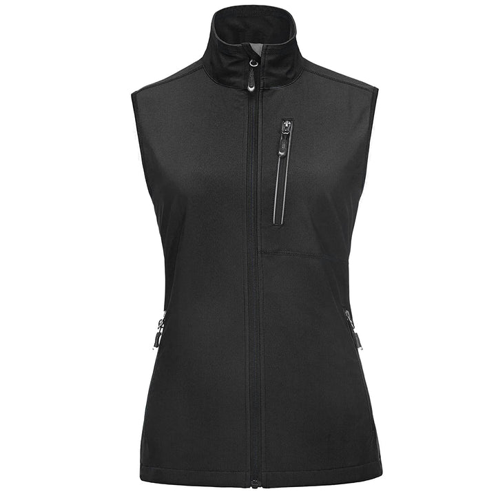 33,000ft Damen Leichte Laufweste Outdoor Softshell Weste Frau Ärmellose Jacke Winddichte Wasserdicht