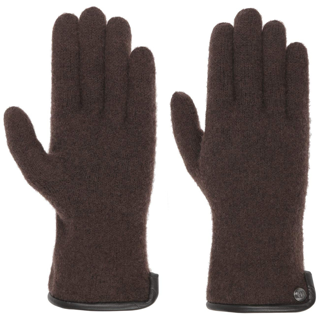 Roeckl Damen Original Walkhandschuh Handschuhe 17,5 cm (6,5) Braun (25), 17,5 cm (6,5) Braun (25)