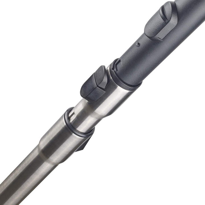 Teleskoprohr kompatibel mit Miele Staubsauger Blizzard CX1 Modellen, Serie CX 1, Edelstahl Staubsaug