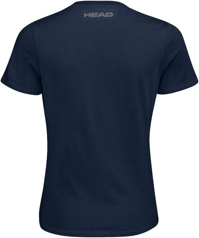 HEAD Damen Club Lara T-Shirt W T-Shirt (1er Pack) M Dunkelblau, M Dunkelblau