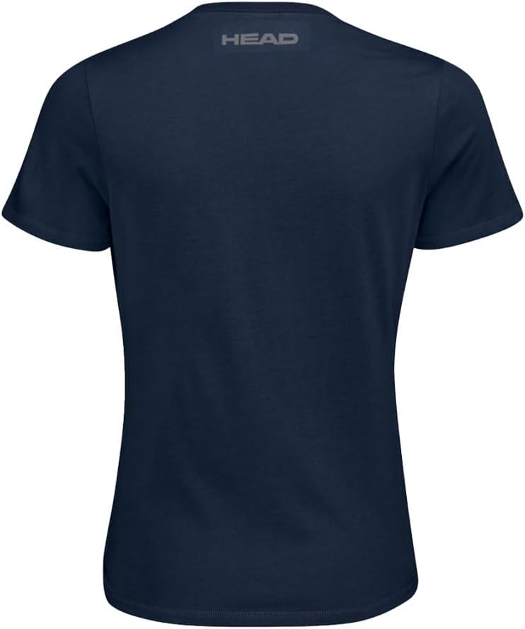 HEAD Damen Club Lara T-Shirt W T-Shirt (1er Pack) M Dunkelblau, M Dunkelblau