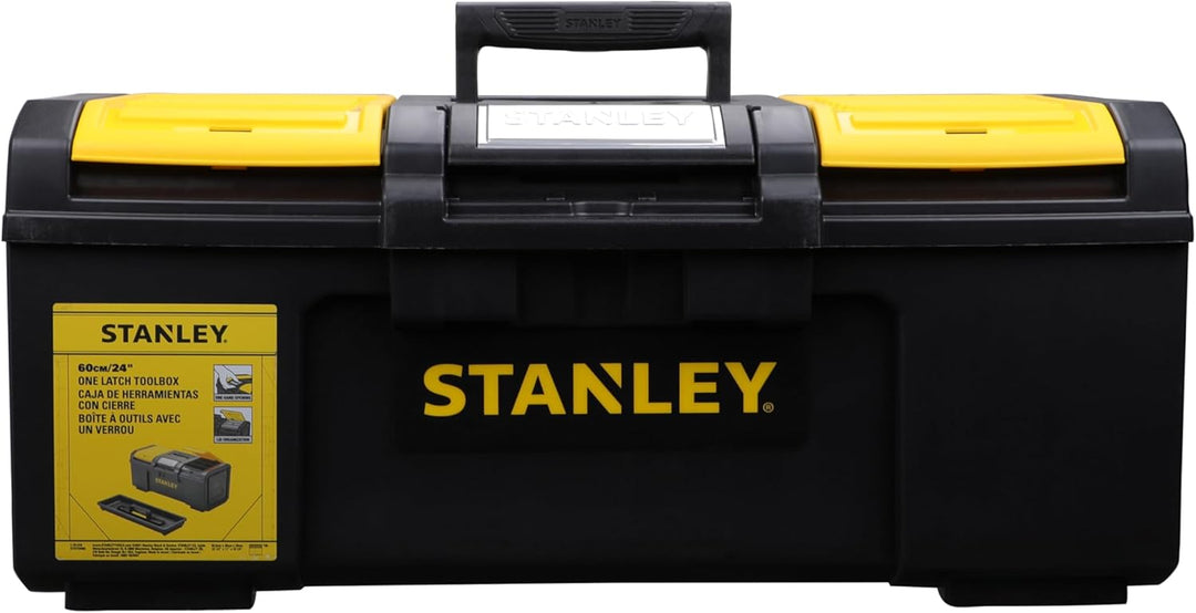 Stanley Werkzeugbox / Werkzeugkoffer Basic 1-79-218 (24", 60x28x26cm, Koffer mit Schnellverschluss u