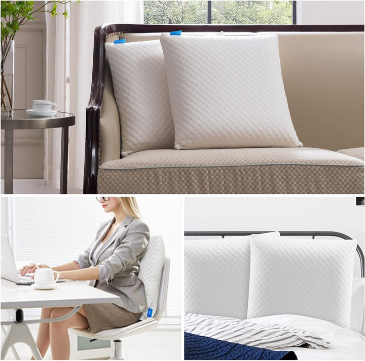 NOFFA Weich Viscoelastisches Schlafkissen für Seiten- und Rückenschläfer Bauchschläfer, Memory Foam