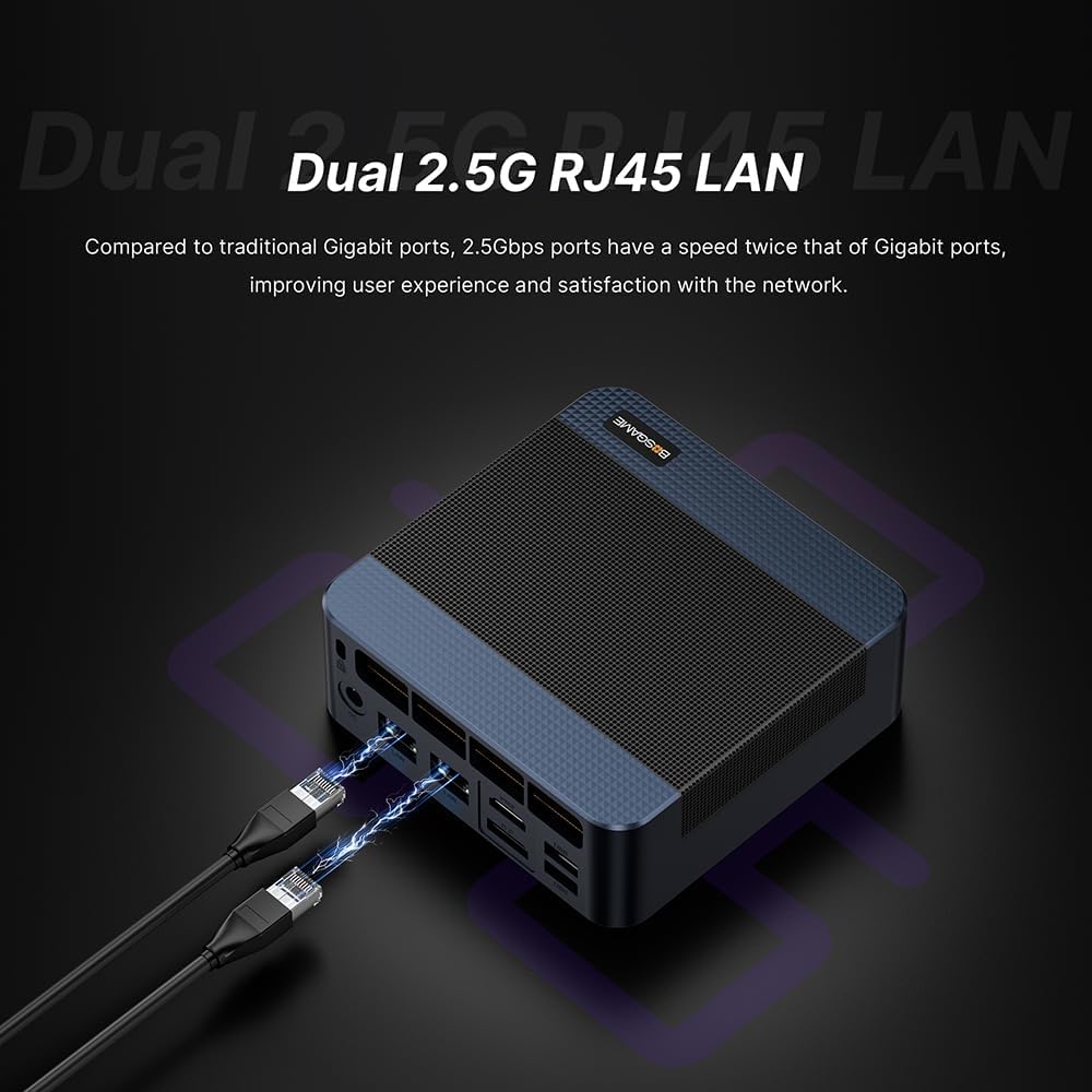 BOSGAME M4 Neo OCulink Mini Gaming PC, mit AMD Ryzen 7 7840HS 8 Kerne 16 Threads Bis zu 5,1 GHz Proz