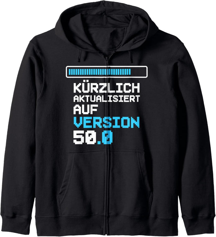 50. Geburtstag Deko Informatik Lustig Programmierer Kapuzenjacke