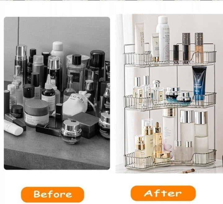 Make up Organizer, Kosmetik Organizer, Beauty Organizer, Hautpflege Organizer für Bad Schminktisch (