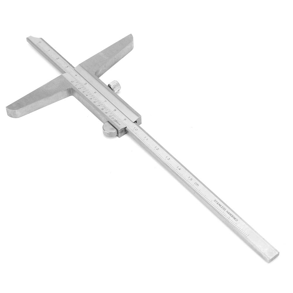 Messschieber aus Edelstahl, 0 – 150 mm, Präzision, digital, aus Edelstahl, Mikrometer, Nonius