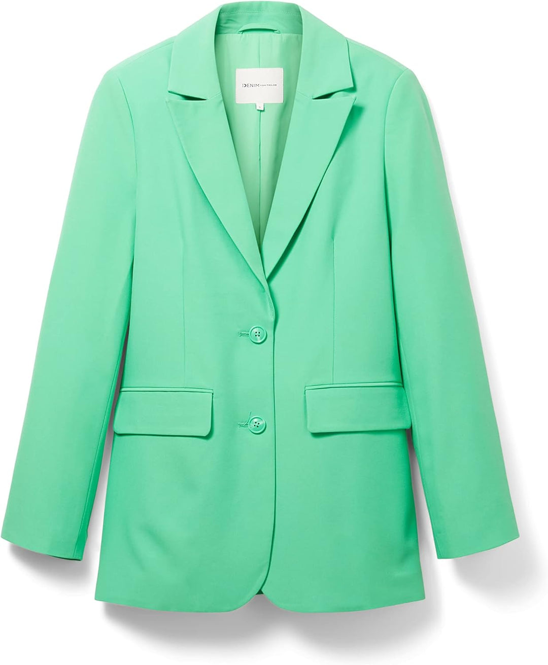 TOM TAILOR Denim Women's boyfriend blazer M 11052 - Strong Green, M 11052 - Strong Green