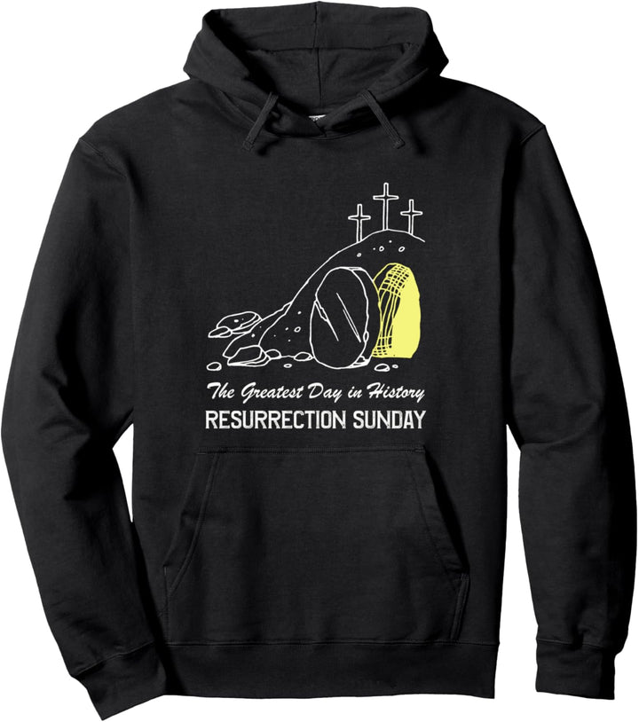 Grösster Tag der Geschichte Auferstehung Jesus auferstanden Pullover Hoodie