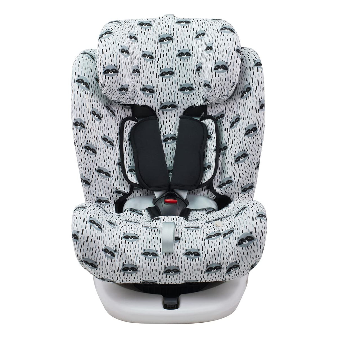 JYOKO Kids Bezug Kompatibel mit Star Ibaby, Baby Auto Fix Noe (Raccoon), Raccoon