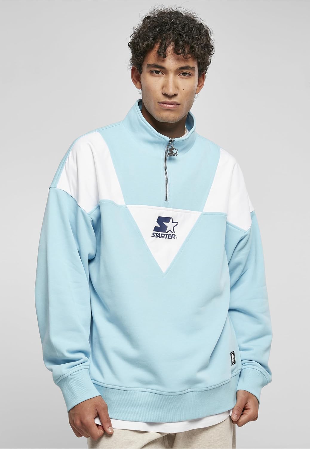 STARTER BLACK LABEL Herren Starter Triangle Troyer L Balticblue/White, L Balticblue/White