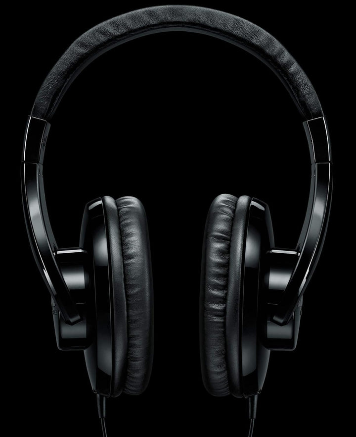Shure SRH240A-BK-EFS geschlossener Kopfhörer/Over-Ear, geräuschunterdrückend, druckvolle Bässe und d