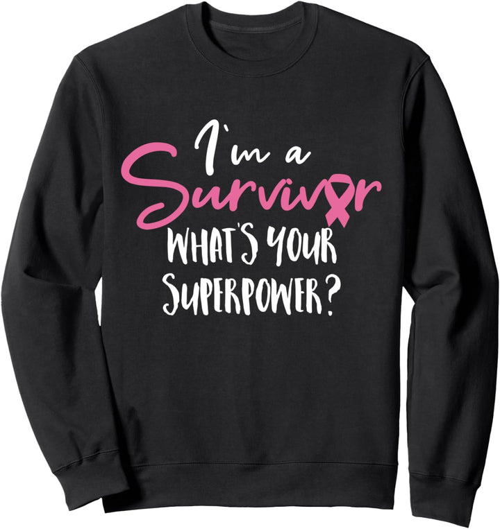 Brustkrebs Aufklärung Krebs Überlebende Sweatshirt