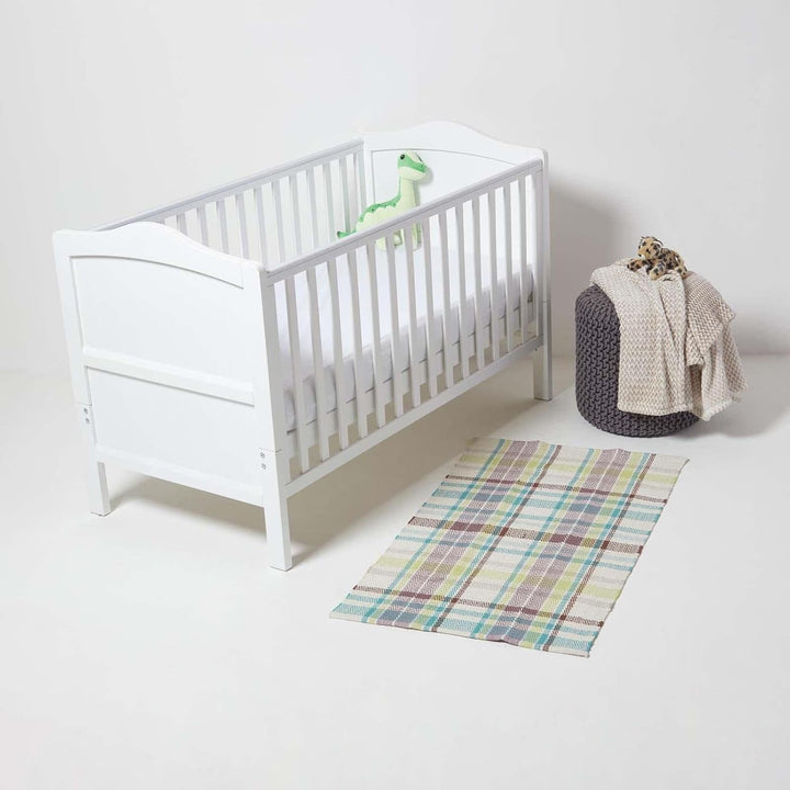 Homescapes 2er-Set wasserdichte Matratzenschoner Baby 60x120 cm, Frottee-Schonbezüge Babybett, hypoa
