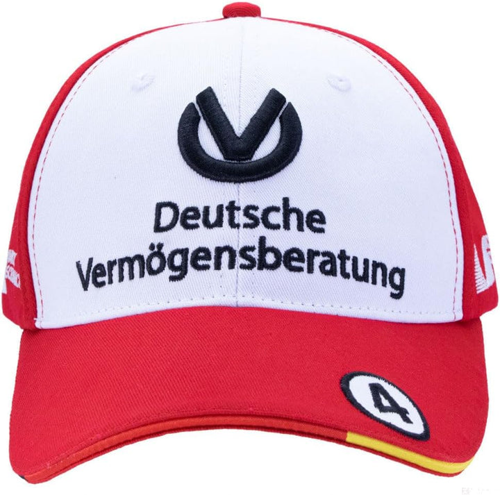 Mick Schumacher Cap Kappe Fanartikel DVAG Rot