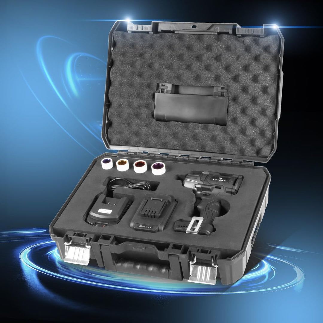 STAHLWERK Akku-Drehschlagschrauber ADS-880 ST – 20 Volt-System, Brushless-Technologie, Akku-Schlagsc