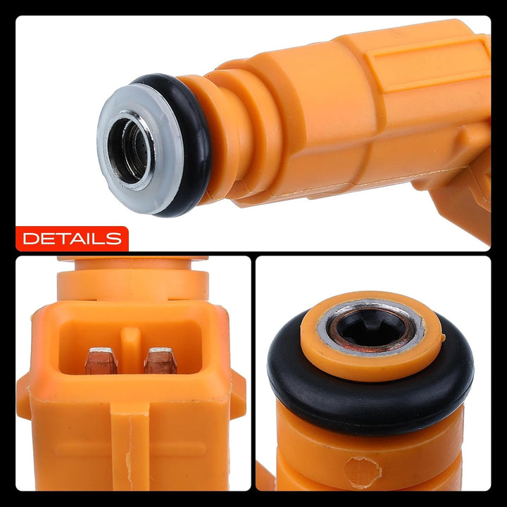 Frankberg 6x Einspritzventil Injektors Kompatibel mit Safrane II B54 960 II 964 S70 P80 V70 I 875 2.