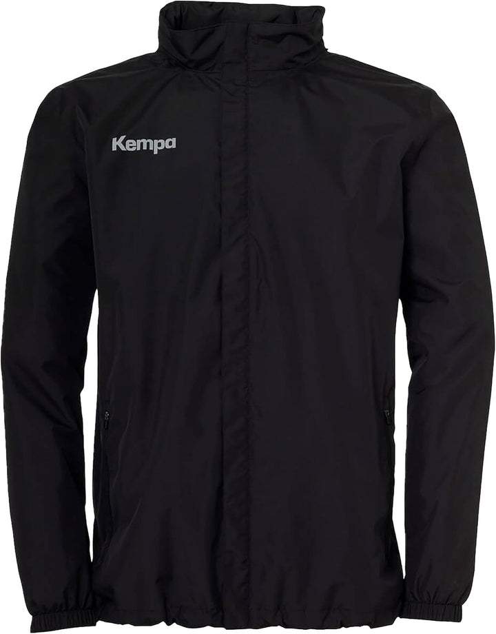 Kempa Unisex Rain Jacket Outdoor-Jacke M Schwarz, M Schwarz