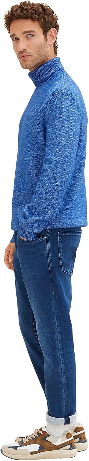 TOM TAILOR Herren Jeans 33W / 34L 10119 - Used Mid Stone Blue Denim, 33W / 34L 10119 - Used Mid Ston