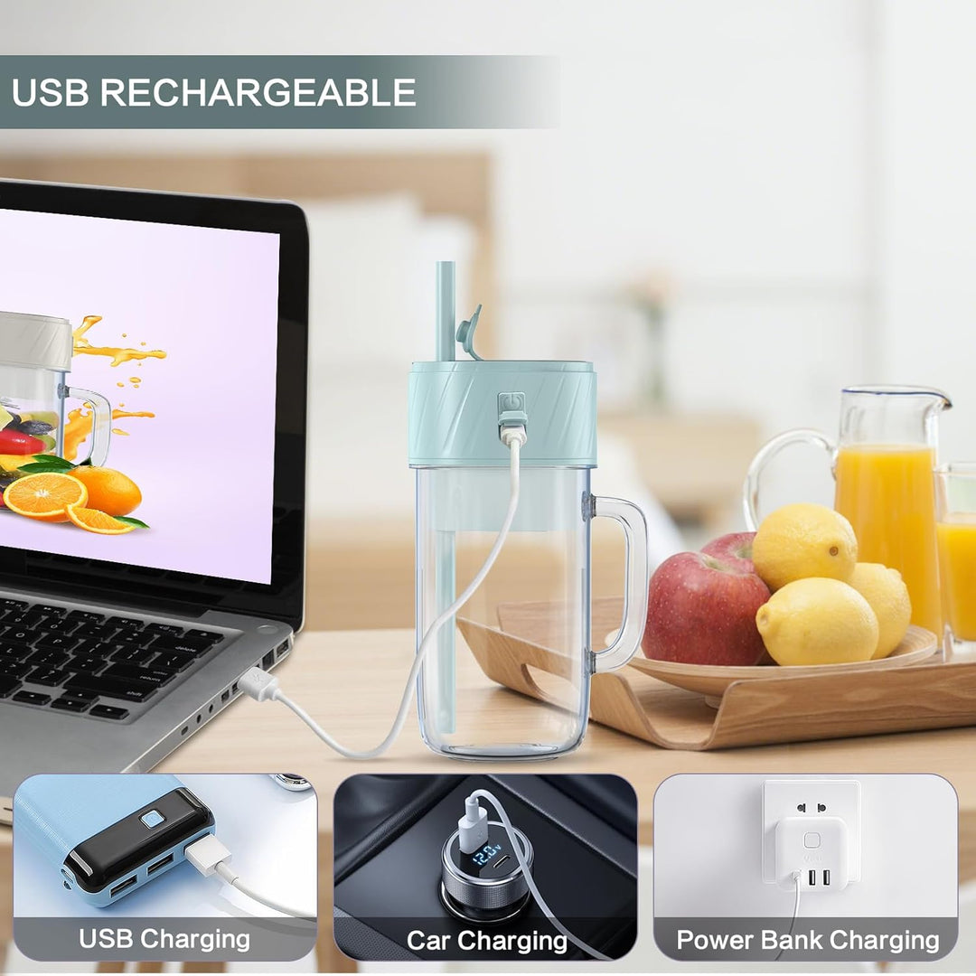 Mixer Smoothie Maker, Smoothie Mixer Klein, Mini Tragbarer Blender, Tragbarer Mixer USB, Smoothie-Ma