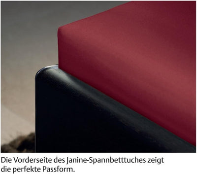 Janine Spannbettlaken Elastic-Jersey Baumwolle/Comfort Elastic 5002, Farbe:hellblau 12, Grösse:100 x