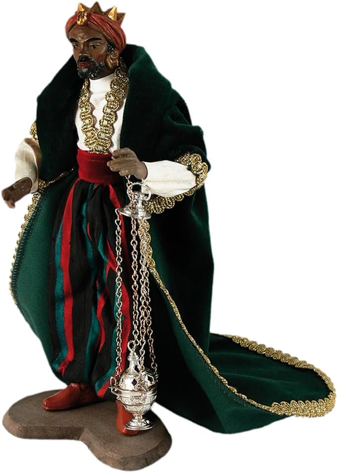 FRITZ COX RuCo Krippe | handgefertigt in Deutschland | 22cm | bewegliche Krippenfiguren (DREI Könige
