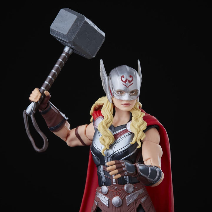 Hasbro Marvel Legends Thor: Love and Thunder 15 cm grosse Mighty Thor Action-Figur, 4 Accessoires, 1
