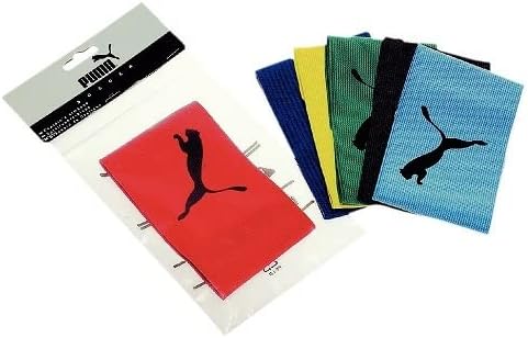 PUMA Binde Captains Armbands, Sortiert Einheitsgrösse schwarzgelb, Einheitsgröße schwarzge