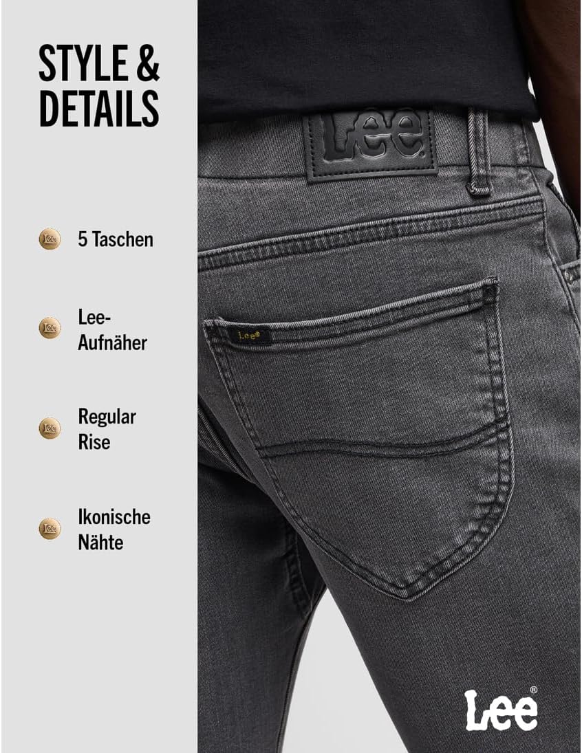 Lee Herren Extreme Motion Jeans 30W / 34L Forge, 30W / 34L Forge