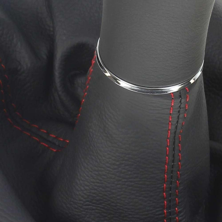 ICT Schaltknauf Schalthebel Schaltsack Schaltmanschette Leder kompatibel mit: Opel Corsa D 2006-2014