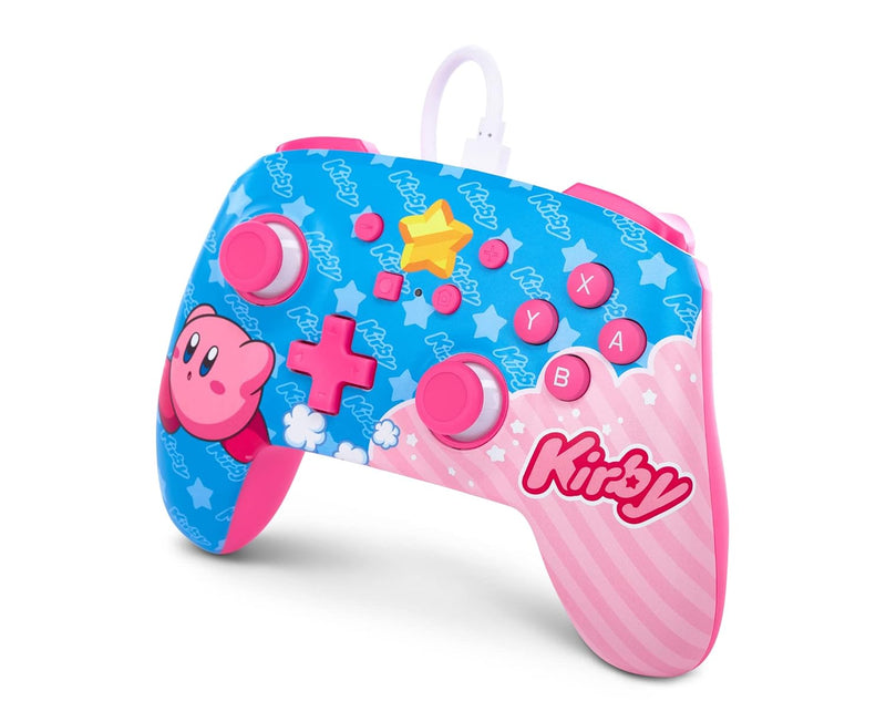 Verbesserter kabelgebundener Controller von PowerA für Nintendo Switch – Kirby, Kirby