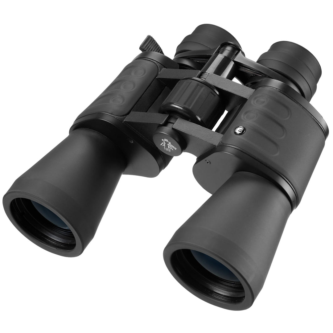 Bresser Zoom Fernglas Hunter 8-24x50 mit verstellbarem stufenlosen Zoom-Bereich von 8-24x und Stativ