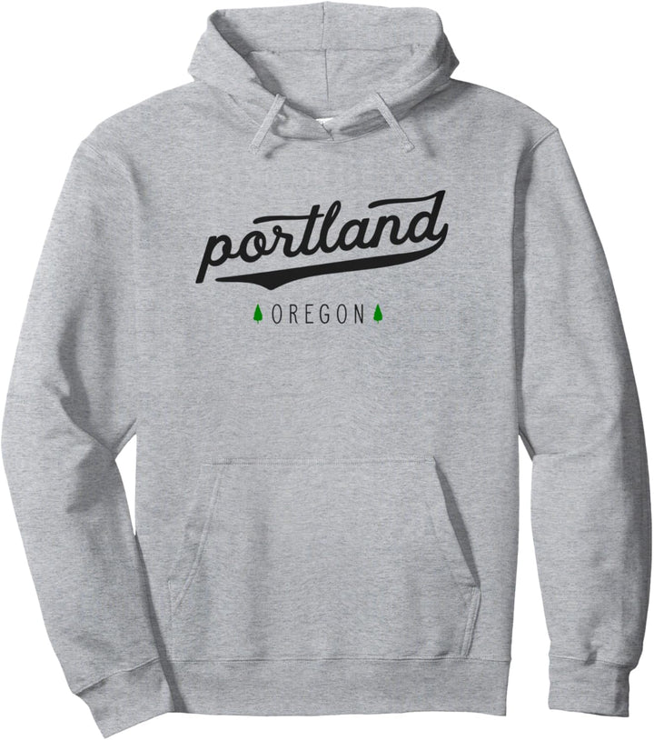 Portland Oregon Lifestyle PNW 503 Design Pullover Hoodie