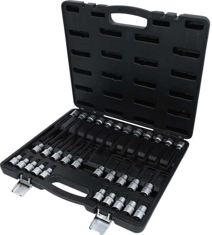 KS Tools 911.4550 EVOLUTION Series 1/2" Bit-Stecknuss-Satz für Torx® Schrauben, 32-tlg
