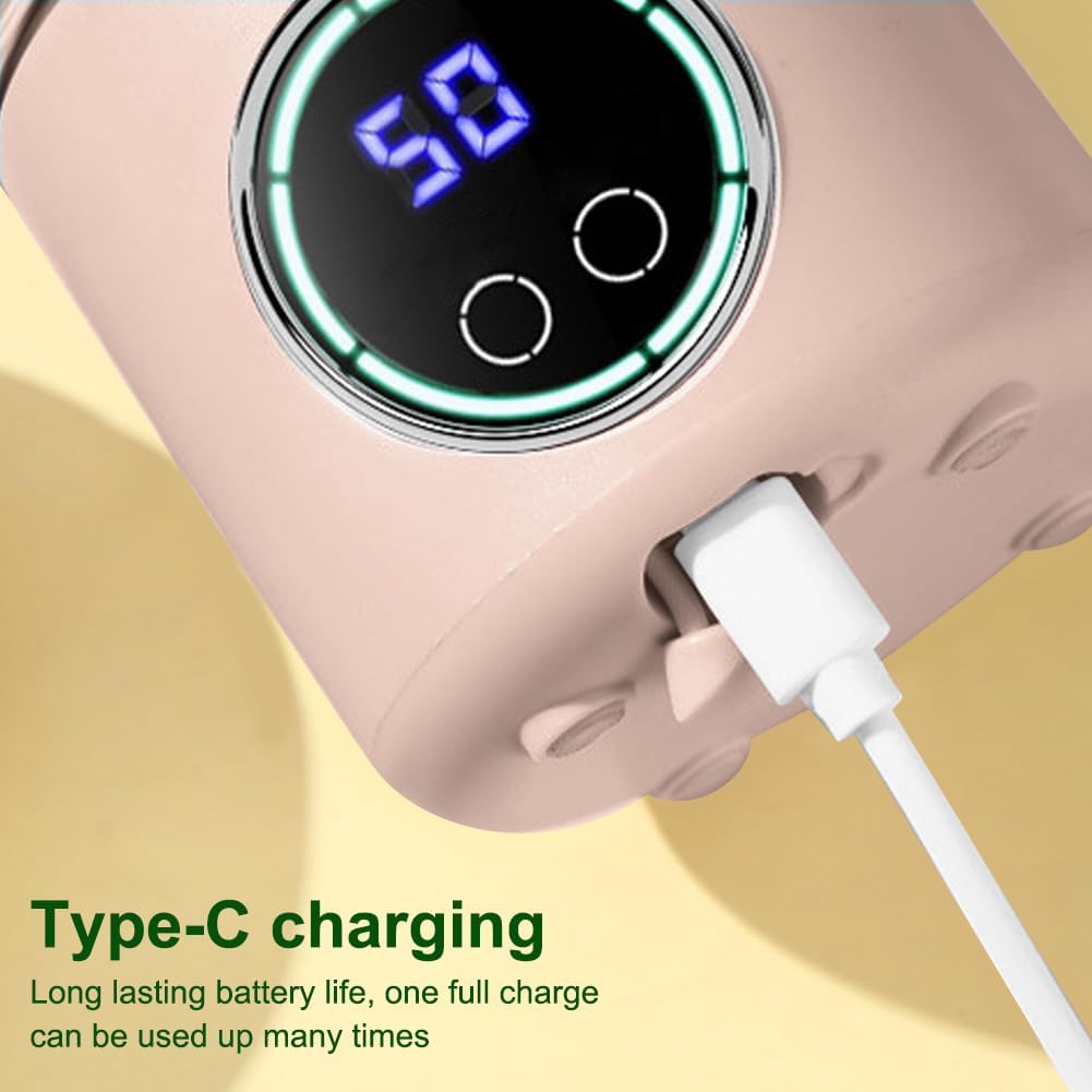 Tragbarer Mixer Smoothie Maker 700ml Mini-Mixer für Smoothies und Shakes Mini-Standmixer mit 12 Rost