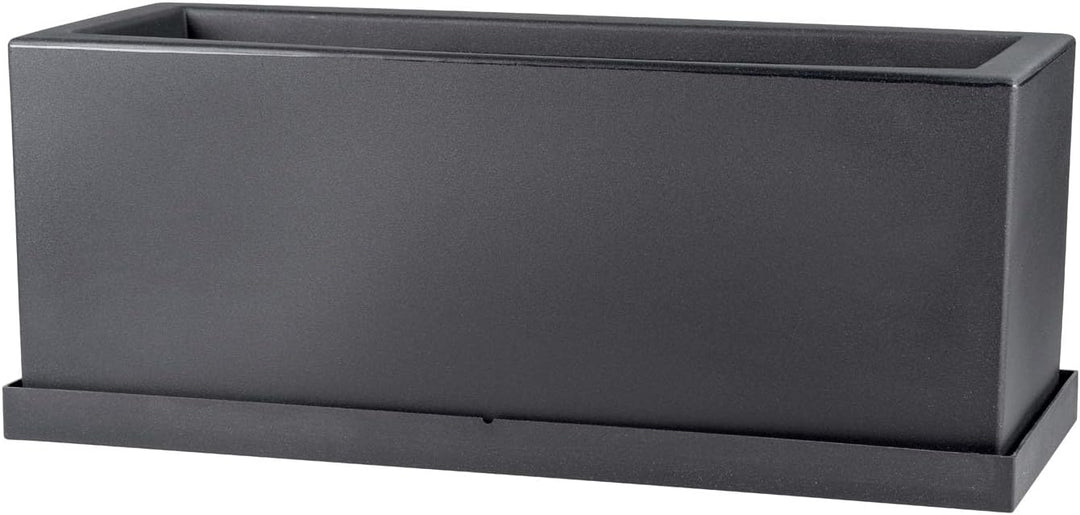 TERAPLAST Blumentopf Schio Cassa 100 cm Made in Italy recyclebar 100 cm Bronze, 100 cm Bronze